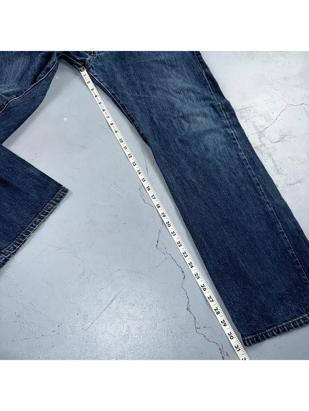 Levis 501 Vintage Y2K XX Straight Leg Jeans Blue Med Wash 40x32 Act 40x31